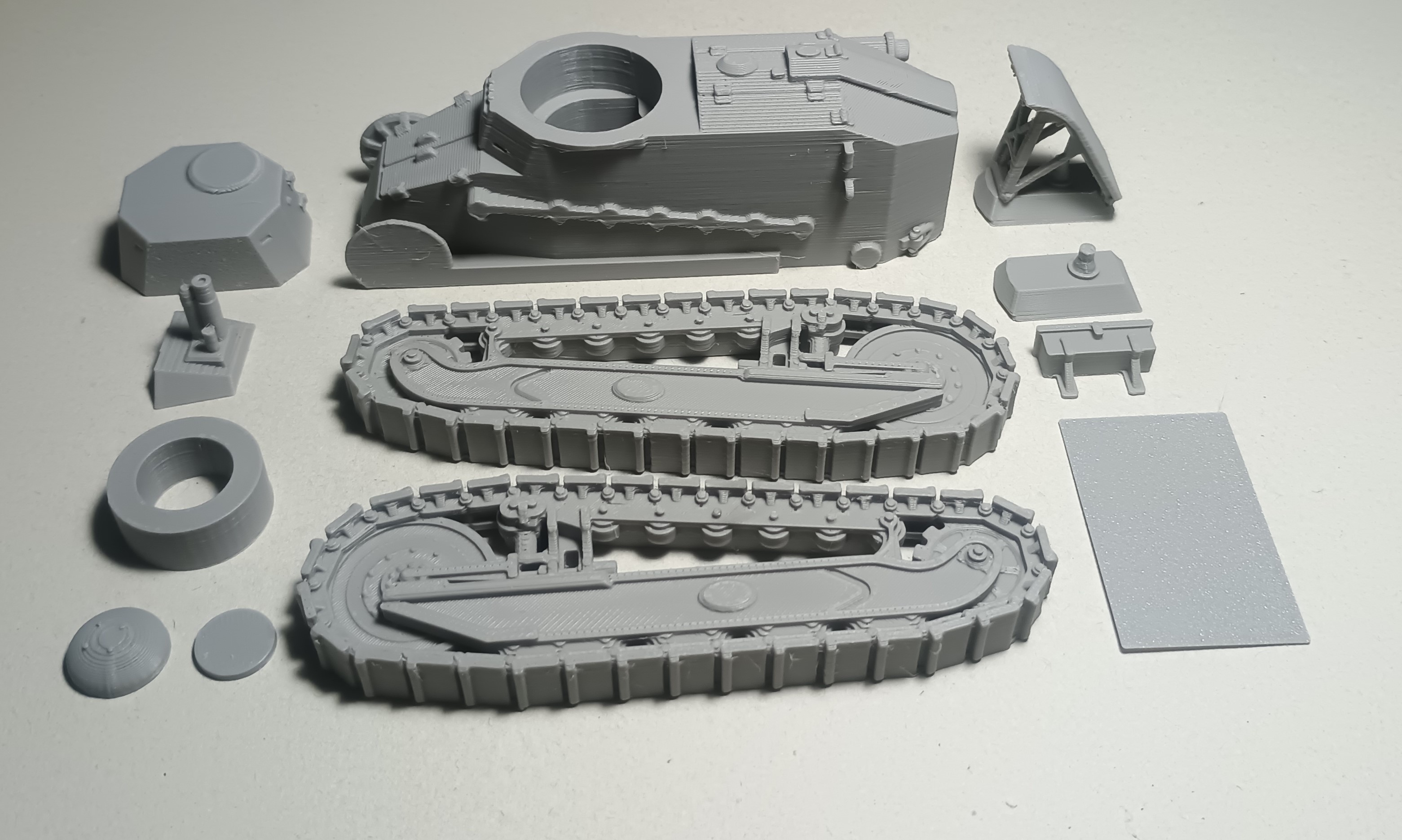 Czołg Renault FT17 (wieża graniasta) - 1:35