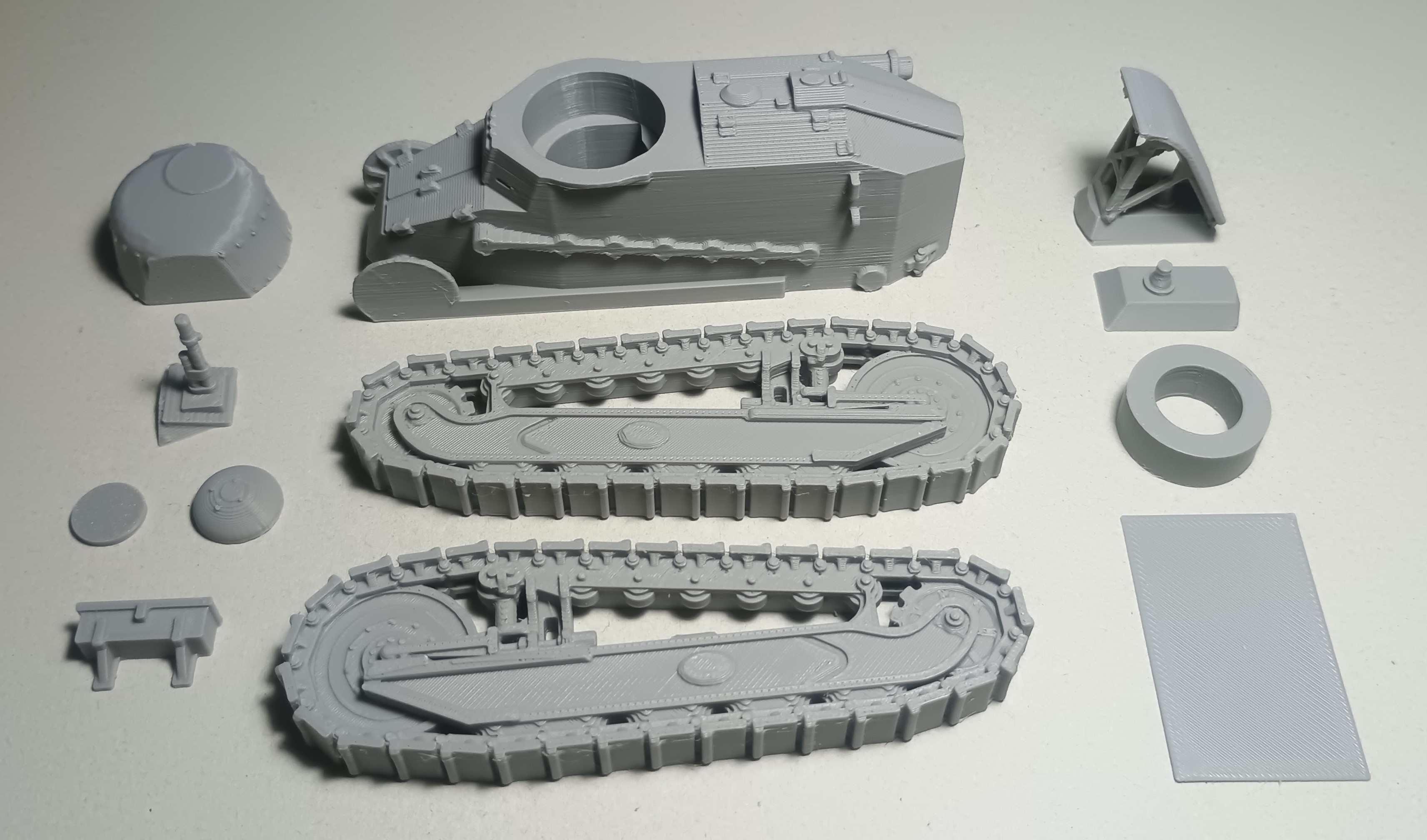 Czołg Renault FT17 (wieża okrągła) - 1:35